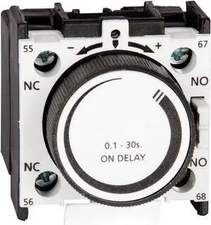 DAYTON 6EAT7 IEC Timer Module, On Delay, 3Sec, 1NO/1NC