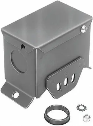 DAYTON 4UEZ2 Conduit Box,Use w/4.4,5.0,5.6 Dia Motors