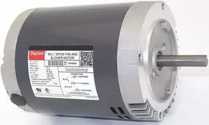 DAYTON 6XH85 Belt Drive Mtr,SplitPh,ODP,1/4HP,1140rpm