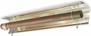 DAYTON 5VD87 Tube/Reflector Extension,5 ft.,Black