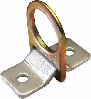 CONDOR 45J296 Condor D-Ring Anchor, 4 1/2 in Length, 425 lb Weight Capacity