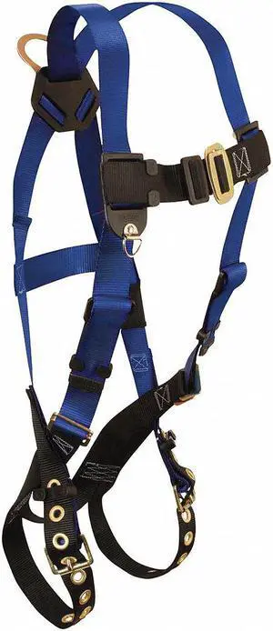 CONDOR 45J277 Condor Full Body Harness, XL/2XL, 425 lb., Mating Chest/ Tongue