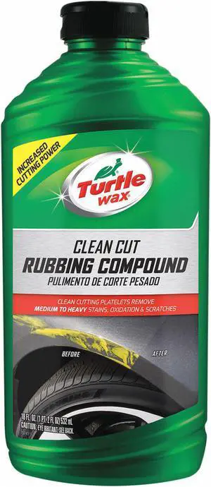 Turtle Wax Rubbing Compound,18 oz.,Plastic Bottle  T415