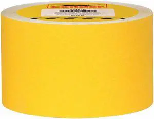 CONDOR GRAN15289 Antislip Tape,4" W,60.0 ft. L,Yellow,PK3