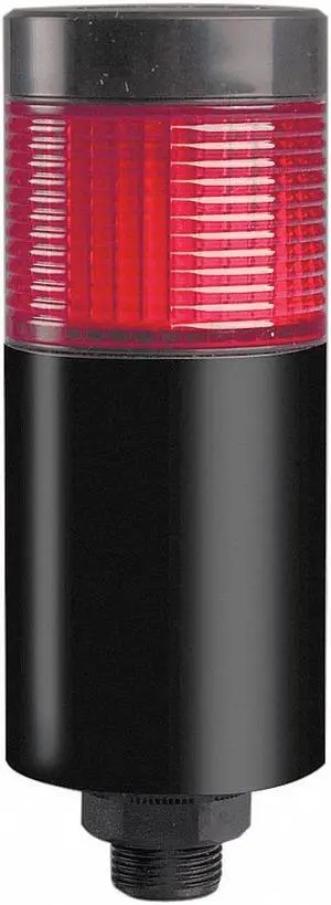 DAYTON 26ZT39 Tower Light Assembly, Red, 90 to 240V AC, 80 FPM, 56 mm Dia.,