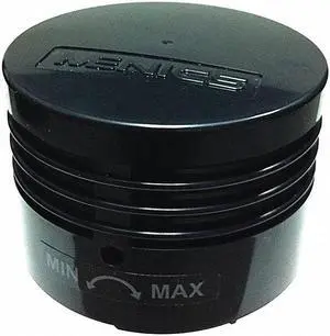 DAYTON 26ZT19 Tower Light Sounder Tier, Black, 24V AC, 24V DC, 2 3/16 in Dia.