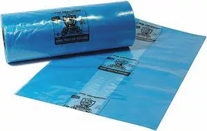 ARMOR POLY PVCIBAG4MB544496COEX-D 54" x 44" VCI Bags, 4 mil, Blue, PK 25