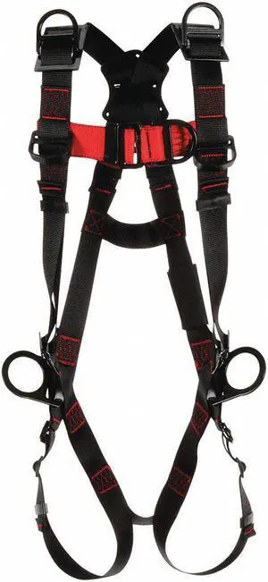 3M PROTECTA 1161508 Protecta(R) Vest-Style Positioning/Climbing Harness, XL,
