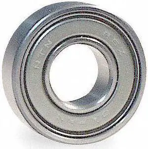 NTN R6ZZC3/L627 Radial Bearing,Shield,0.3750 In. Bore