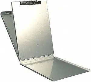 SAUNDERS 10007 5-1/2"x 8-1/2" Storage Clipboard 3/8", Silver