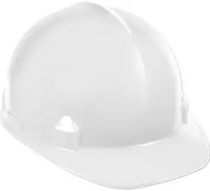JACKSON SAFETY 14834 Front Brim Hard Hat, Type 1, Class E, Ratchet (4-Point),