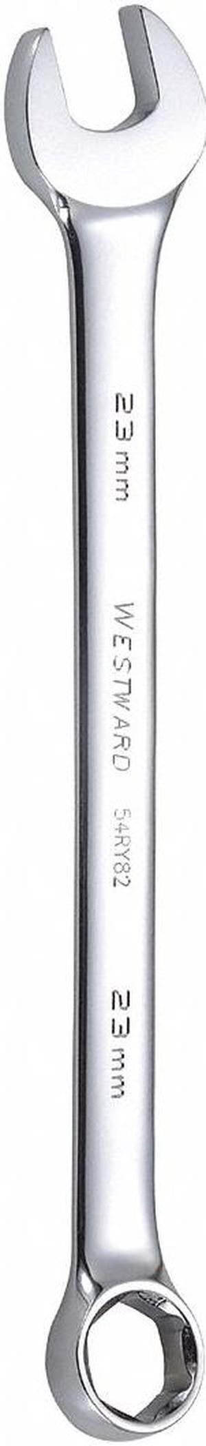 WESTWARD 54RY82 Combination Wrench,23mm,Metric,6 pt.