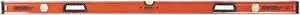 Johnson Aluminum Box Level, 72" Length, Nonmagnetic, Top Read: Yes 1717-7200