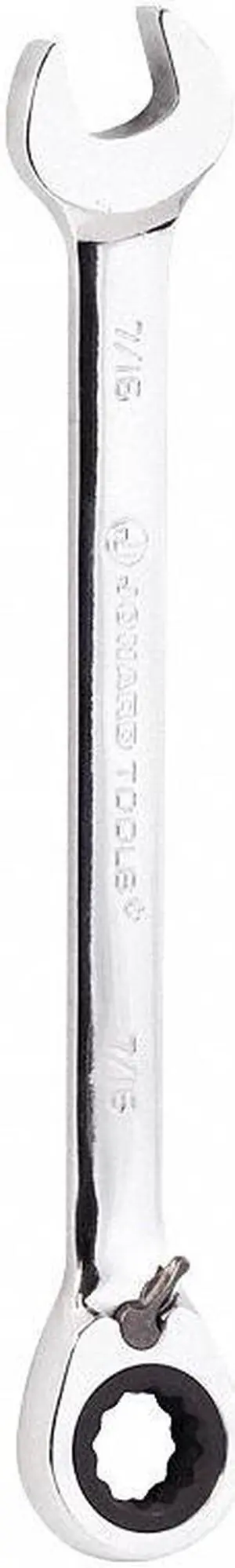 JONARD TOOLS CWRR-716 Ratcheting Wrench,Head Size 7/16 in.