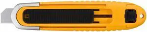 Safety Utility Knife, 6 In., Black/Ylw