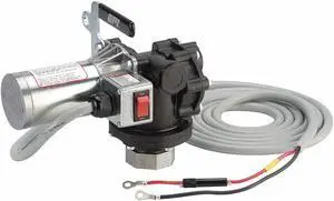 GREAT PLAINS INDUSTRIES P-120H-2UR Drum Pump,12VDC,1/5 HP
