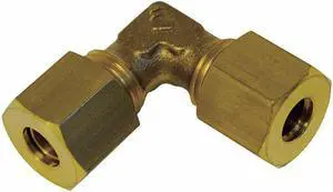 LEGRIS 0102 04 00 4mm Compression Brass 90 Degree Elbow 10PK
