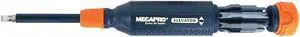 MEGAPRO 151ELEV-CH/OR-B Phillips, Spanner, Slotted, TORX Pin Bit 8 1/2 in,