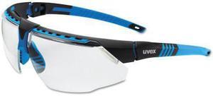 Uvex Avatar Safety Glasses S2870HS Clear Lens with Blue Frame
