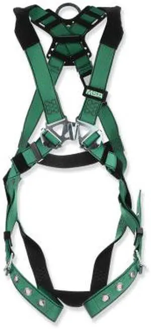 V-FORM™ Full-Body Harness, Back D-Ring, Standard, Tongue Buckle Leg Straps