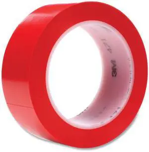Vinyl Tape 471, Red, 2 in X 36 Yd, 5.2 Mil