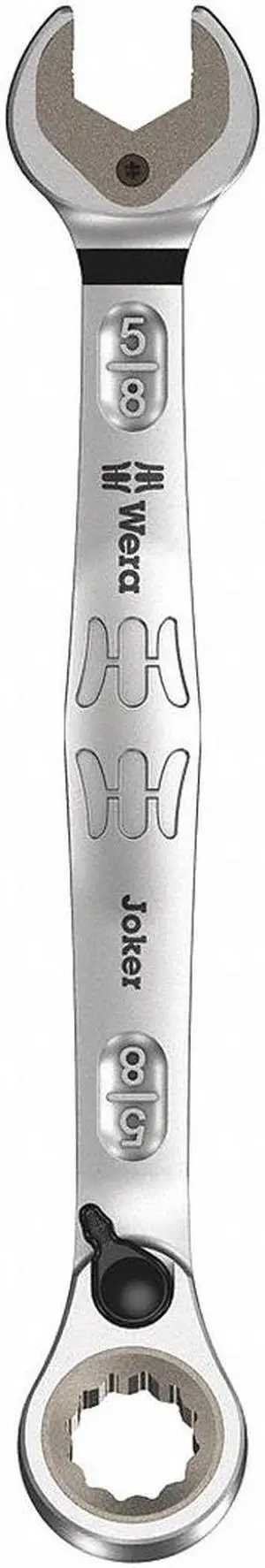 Wera 5/8", Combination Wrench, SAE, Chrome Finish, Number of Points: 6, 12