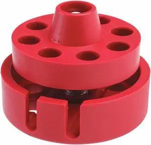 BRADY 122247 Cable Lockout,Red,Nylon