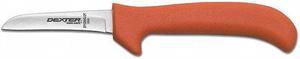DEXTER RUSSELL 11423 Deboning Knife,Orange,3-1/4 In.