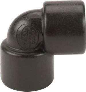 BANJO EL050-90 90 Degree Elbow, Polypropylene, 1/2", Schedule 80, 300 psi Max BANJO EL050-90 90 Degree Elbow, Polypropylene, 1/2", Schedule 80, 300 psi Max