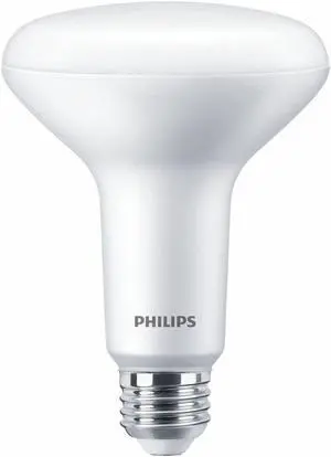 PHILIPS 473843 LED Lamp, BR30, 9.0W, 2700K, 100deg.,E26