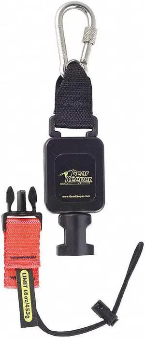 GEARKEEPER RT4-5602 Retractable Tool Lanyard,55inL,1lb,SS GEARKEEPER RT4-5602 Retractable Tool Lanyard,55inL,1lb,SS