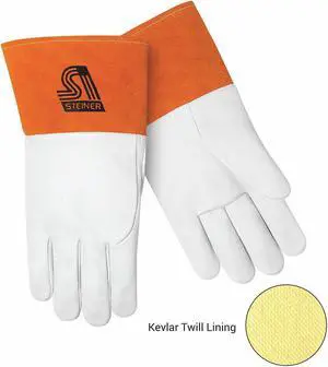 STEINER 0224K-2X SensiTIG Welding Gloves, Gauntlet Cuff, Wing Thumb, Premium