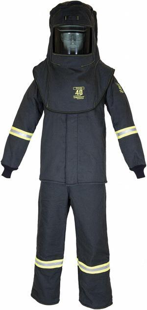 Oberon Company Arc Flash Suit Kit,Gray,2XL HAWA TCG4B-2XL
