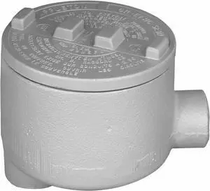 APPLETON ELECTRIC GRLB50-A Conduit Outlet Body,LB,1/2 In.