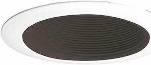 Juno Lighting Group - Juno Recessed Recessed Trim, 4in, Black Baffle  14 BWH