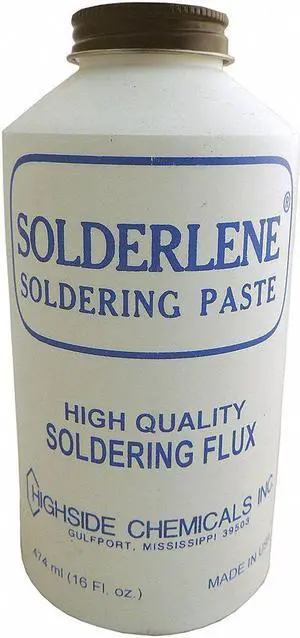 HIGHSIDE HS30016 Non-Acid Soldering Flux,16 oz.