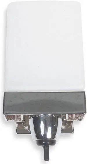 TOUGH GUY 1DYD5 Liquid Soap Dispenser Silver Wall Mount