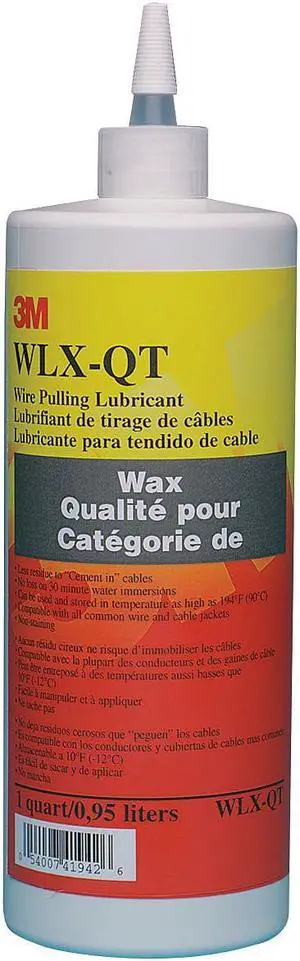 3M WLX-QT Wire Pulling Lube, 1Qt, 71, 000 cps