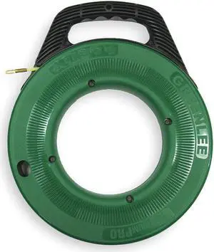 Fish Tape,3/16 In x 50 ft,Nylon GREENLEE FTN536-50