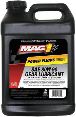 Gear Oil, 80W-90, 2.5 Gal. MAG 1 MAG00822