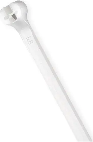 TY-RAP TY29M Cable Tie, 30-1/2 in L, 9 in Max Bundle Dia., Natural, Nylon 6/6,