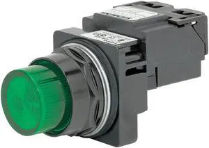 Pilot Light, Green, Incandescent 52BL4J3