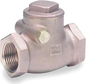 MILWAUKEE VALVE 509 2 1/2 2-1/2" FNPT Bronze Swing Check Valve