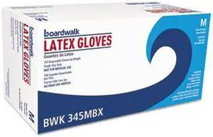 Boardwalk? Gloves,Gp,Latex,Pf,M,Nt 345MCT