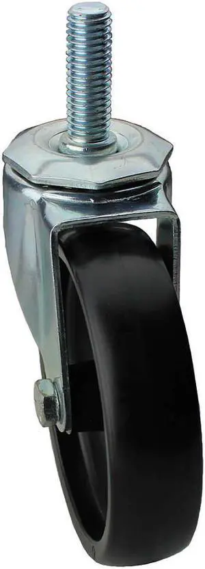 ZORO SELECT 32J965 Swivel Stem Caster,Polyolfn,5 in,150 lb.