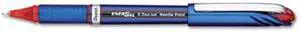 Pentel EnerGel NV Liquid Gel Pen .5mm Red Barrel Red Ink BLN25B