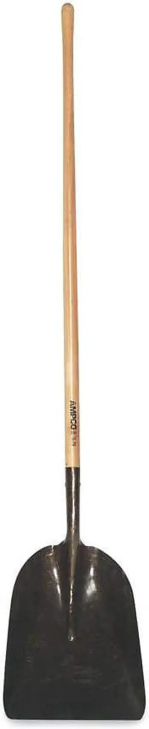 AMPCO S-79FG Non-Sparking Scoop Shovel,60-1/2 In OAL