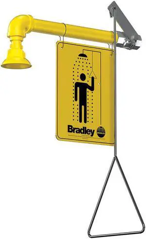 BRADLEY S19-120 Emergency Shower,Horizontal,20 gpm
