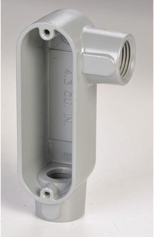 APPLETON ELECTRIC LL150T-A Conduit Outlet Body,1-1/2 In.