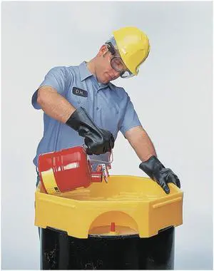 ULTRATECH 488 Drum Funnel,Dia 23 5/8 In,No Spout